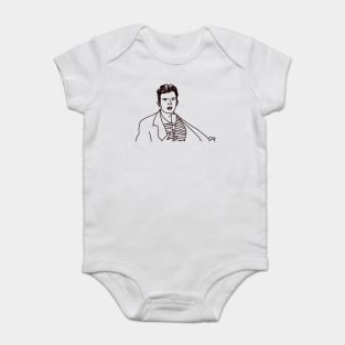 Rickroll Meme Never Gonna Give You Up Baby Bodysuit